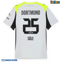 Camisa de Futebol Borussia Dortmund Niklas Sule #25 Equipamento Secundário 2025-26 Manga Curta